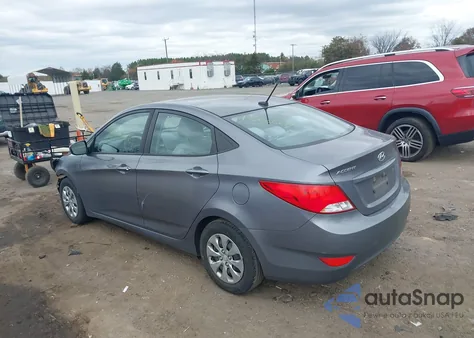 2017 Hyundai Accent Se from USA, damaged, VIN KMHCT4AE0HU195037